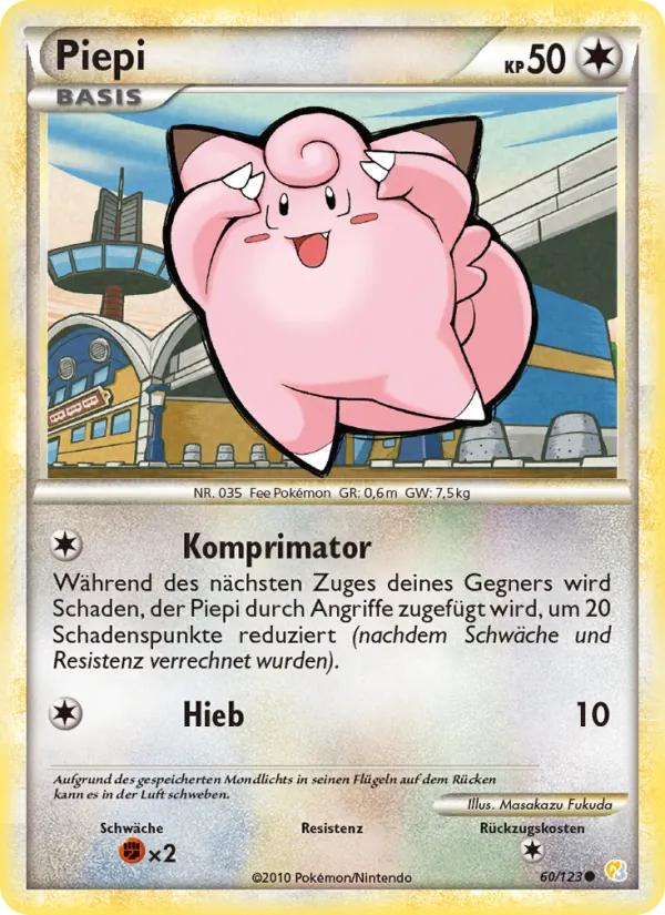 Piepi, HeartGold SoulSilver 60