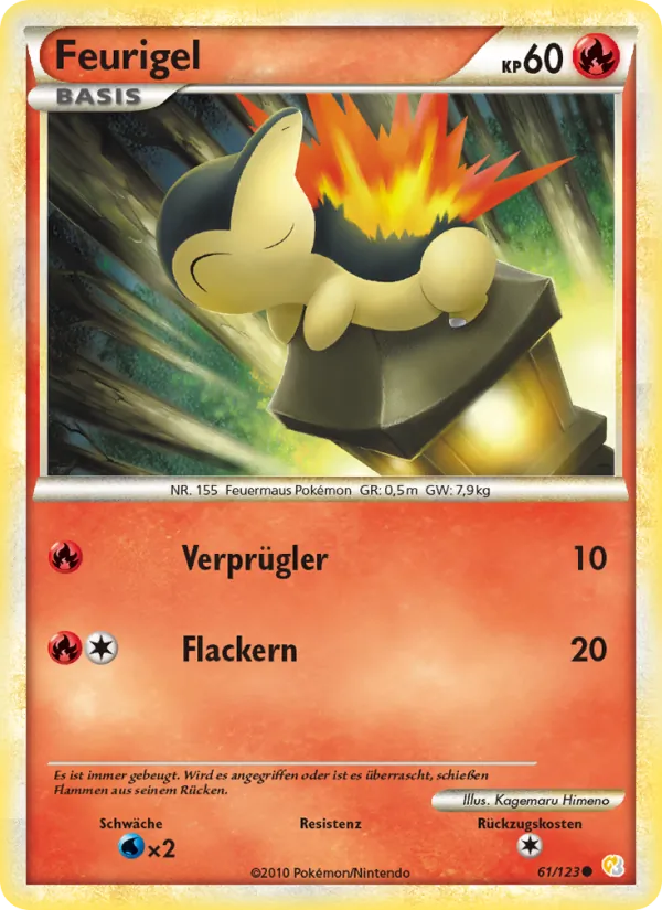 Feurigel, HeartGold SoulSilver 61