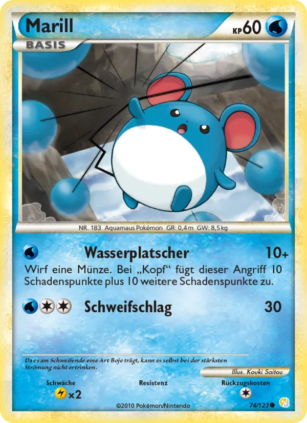 Marill, HeartGold SoulSilver 74