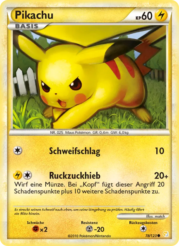 Pikachu, HeartGold SoulSilver 78