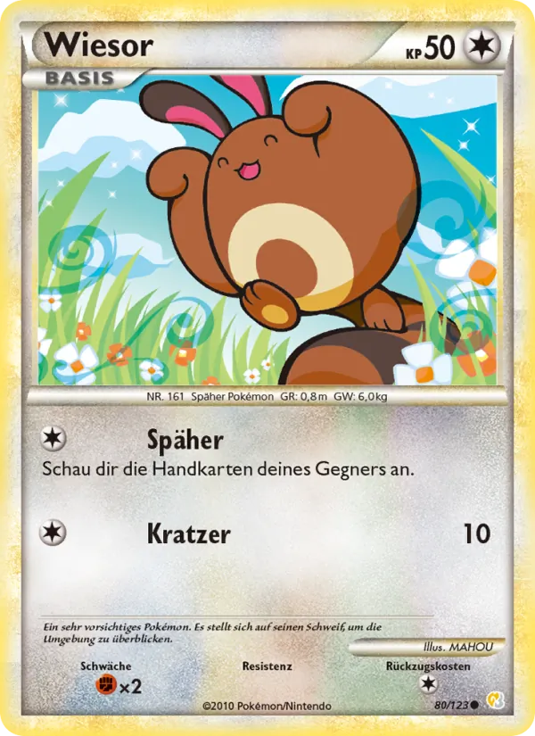 Wiesor, HeartGold SoulSilver 80