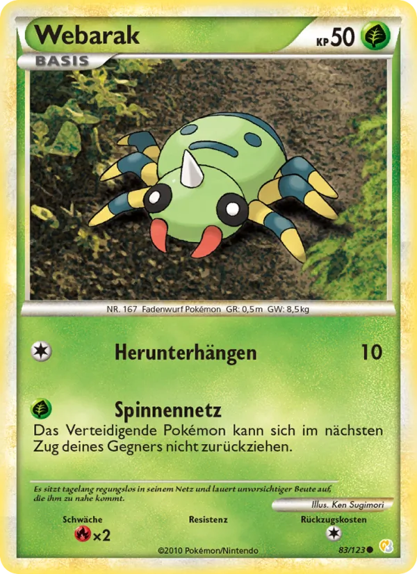 Webarak, HeartGold SoulSilver 83