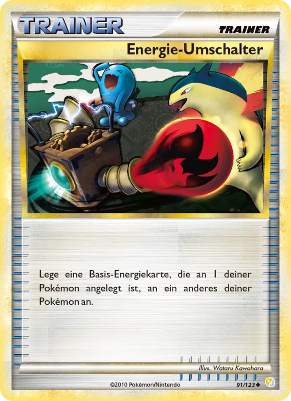 Energie-Umschalter, HeartGold SoulSilver 91