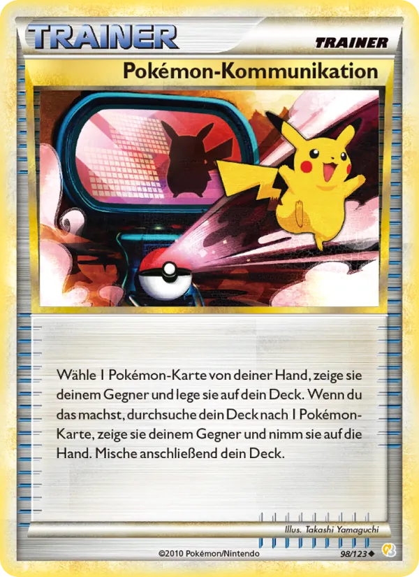 Pokémon-Kommunikation, HeartGold SoulSilver 98