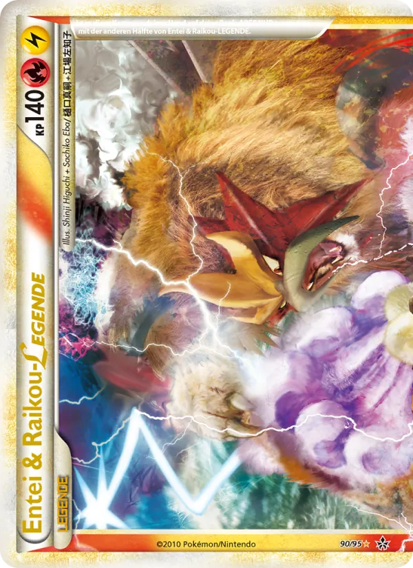 Entei & Raikou LEGENDE, Entfesselt 90