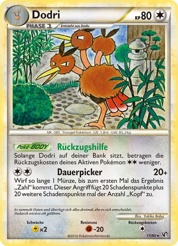 Dodri, Unerschrocken 11