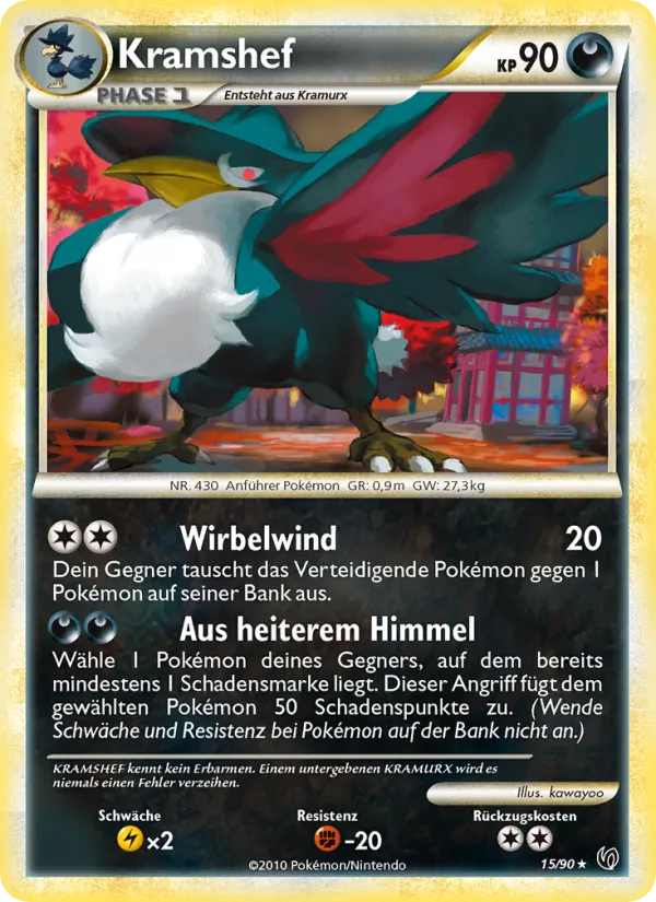 Kramshef, Unerschrocken 15