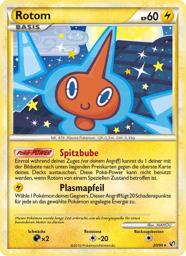 Rotom, Unerschrocken 20