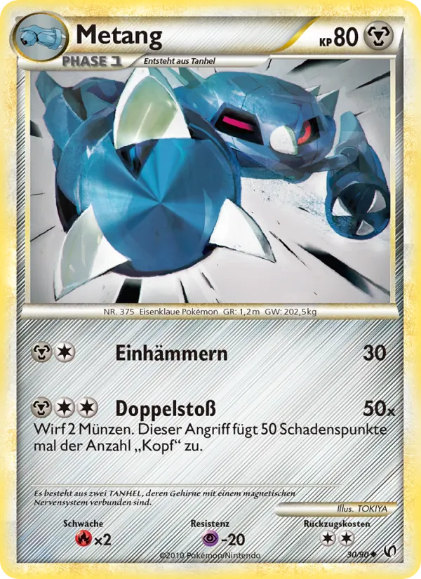 Metang, Unerschrocken 30