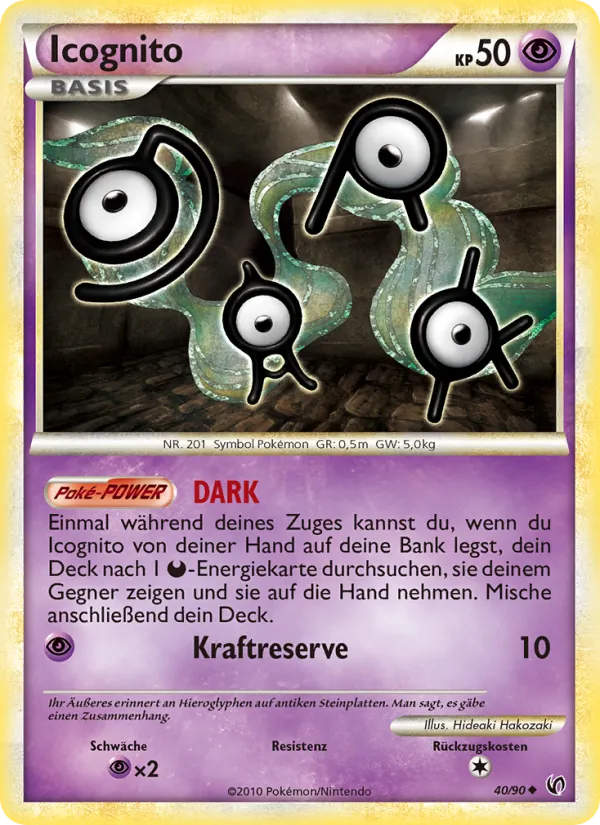 Icognito, Unerschrocken 40