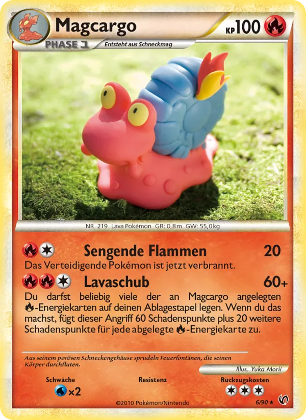 Magcargo, Unerschrocken 6