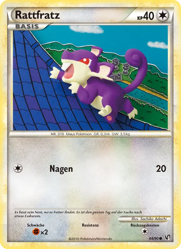 Rattfratz, Unerschrocken 64