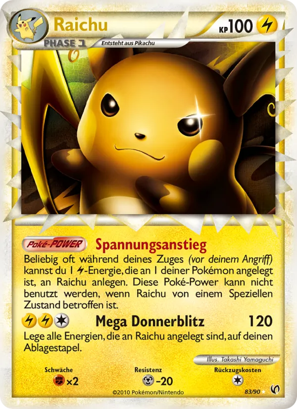 Raichu, Unerschrocken 83