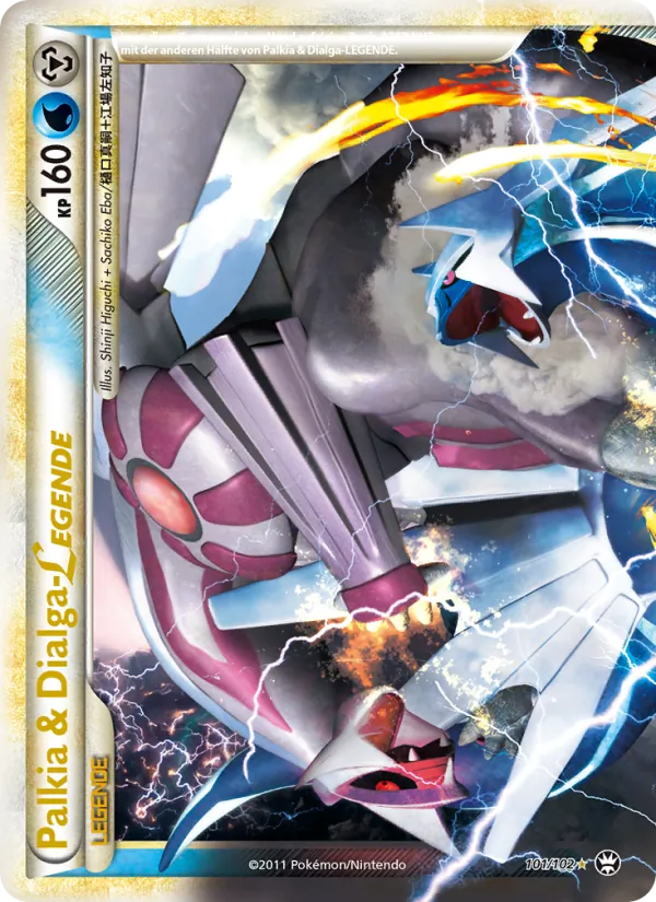 Palkia & Dialga LEGENDE, Triumph 101