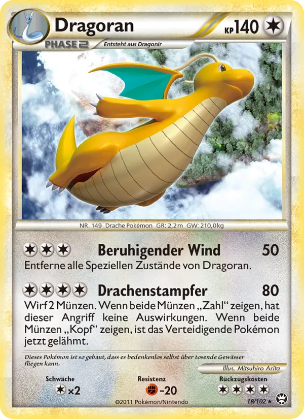 Dragoran, Triumph 18