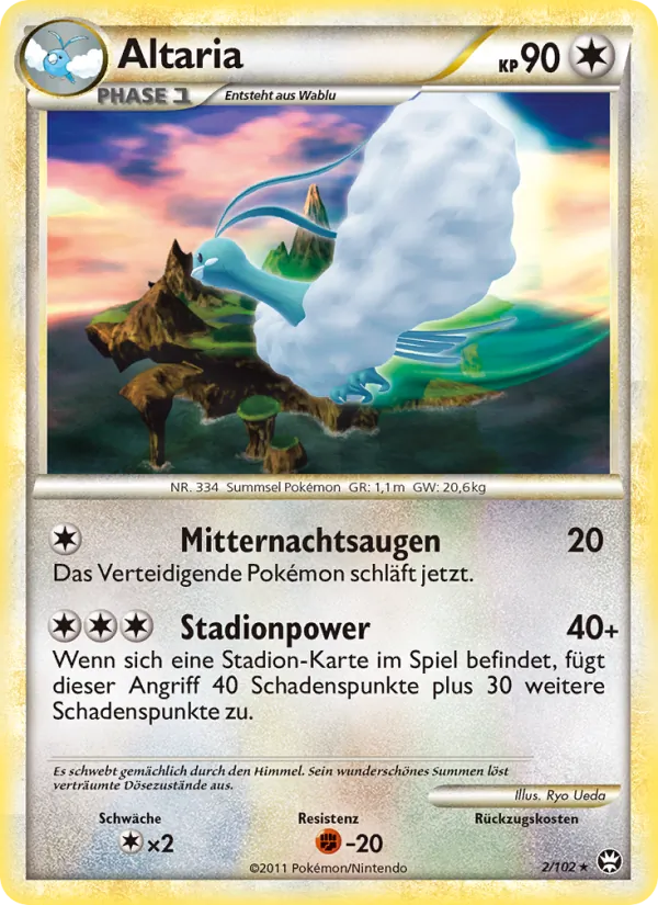 Altaria, Triumph 2
