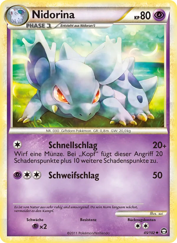 Nidorina, Triumph 45