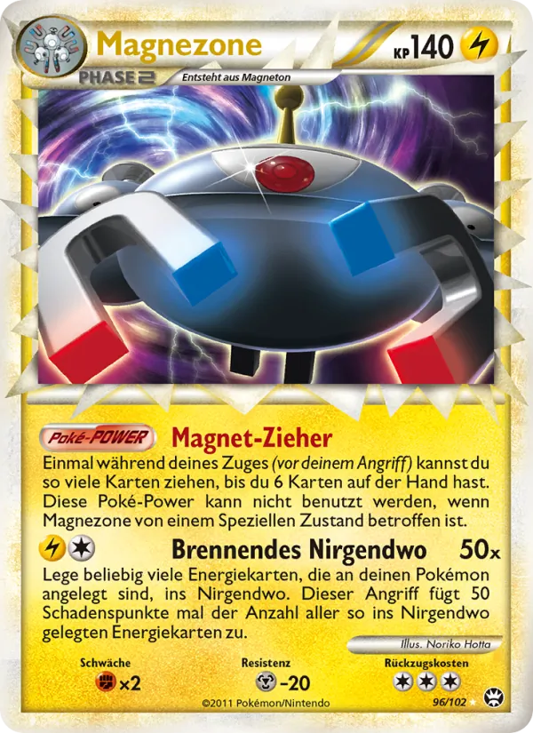 Magnezone, Triumph 96