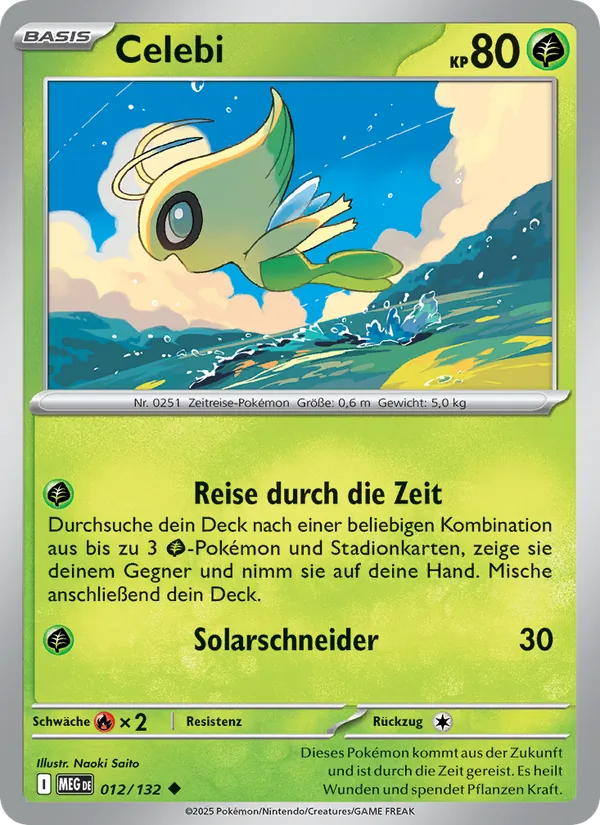 Celebi, Mega-Entwicklung 012