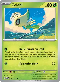 Celebi, Mega-Entwicklung 012