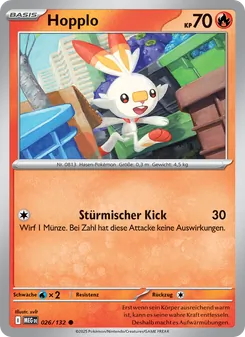 Hopplo, Mega-Entwicklung 026