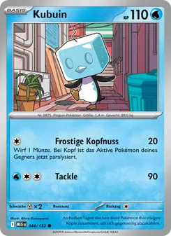 Kubuin, Mega-Entwicklung 044