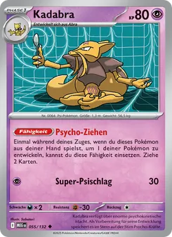 Kadabra, Mega-Entwicklung 055