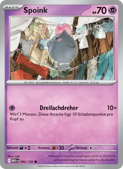 Spoink, Mega-Entwicklung 062