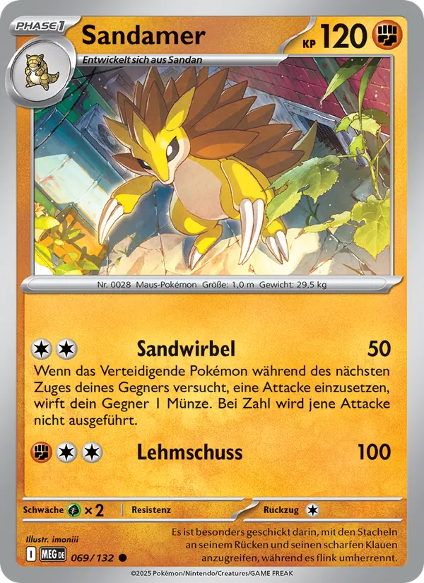 Sandamer, Mega-Entwicklung 069