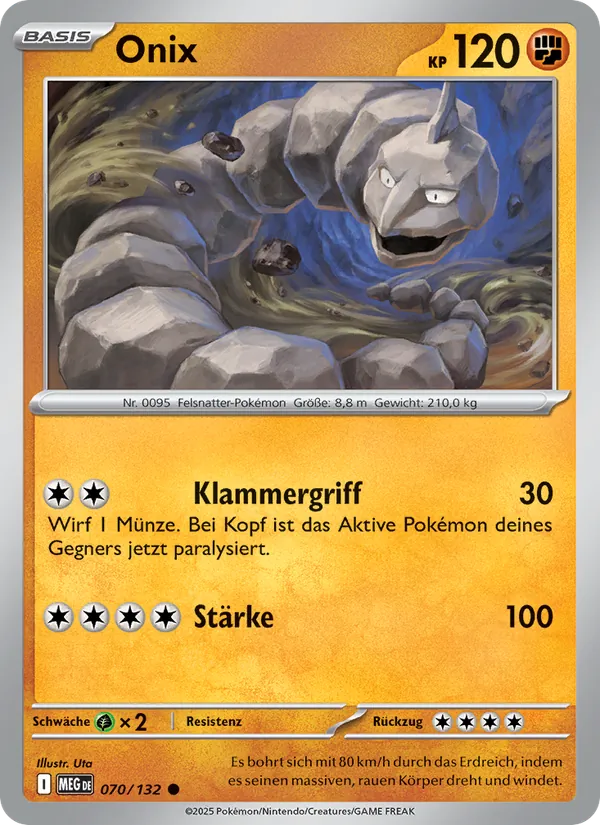 Onix, Mega-Entwicklung 070