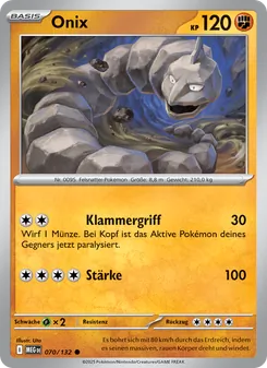 Onix, Mega-Entwicklung 070