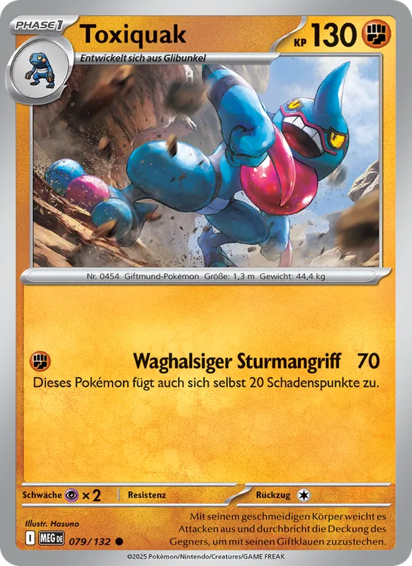 Toxiquak, Mega-Entwicklung 079