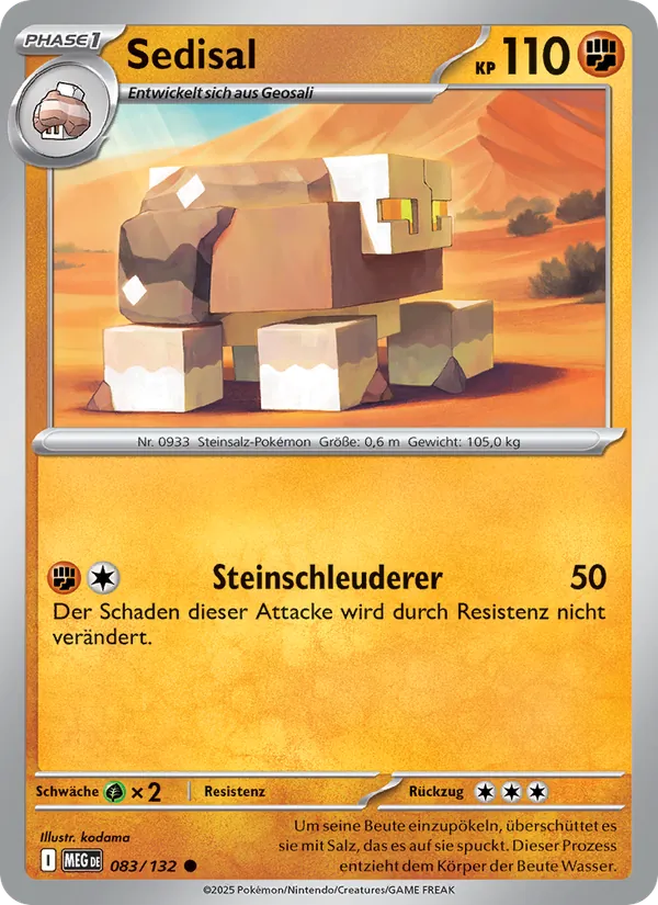 Sedisal, Mega-Entwicklung 083
