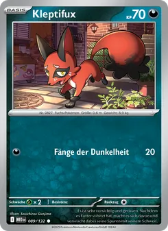 Kleptifux, Mega-Entwicklung 089