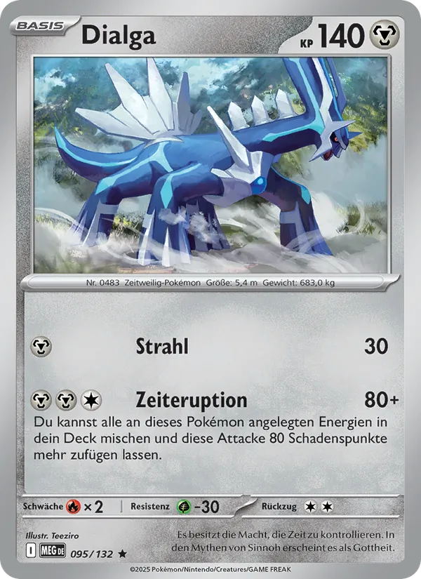 Dialga, Mega-Entwicklung 095