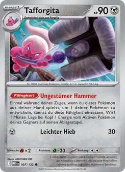 Tafforgita, Mega-Entwicklung 097