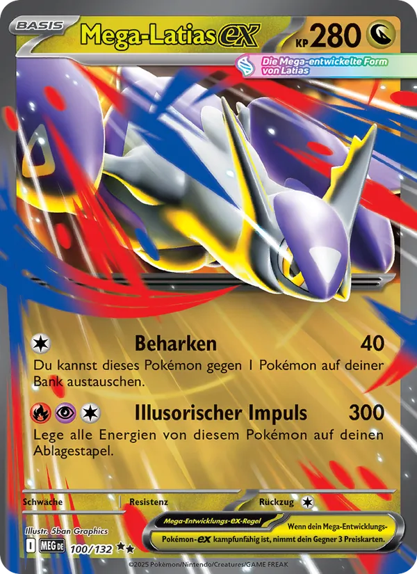 Mega-Latias-ex, Mega-Entwicklung 100
