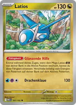 Latios, Mega-Entwicklung 101