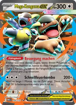 Mega-Kangama-ex, Mega-Entwicklung 104