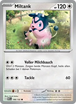 Miltank, Mega-Entwicklung 106