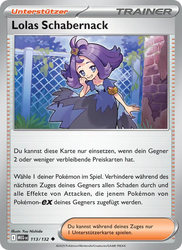 Lolas Schabernack, Mega-Entwicklung 113