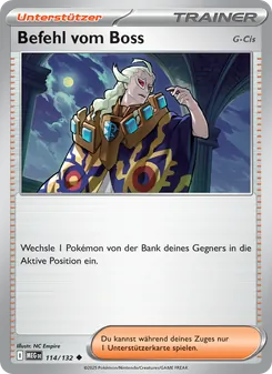 Befehl vom Boss, Mega-Entwicklung 114