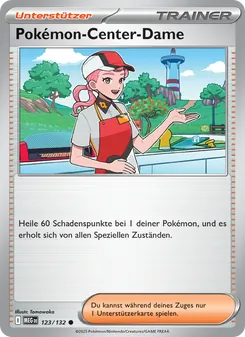 Pokémon-Center-Dame, Mega-Entwicklung 123