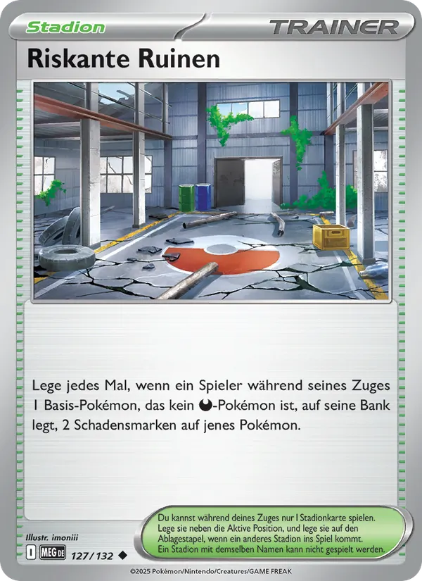 Riskante Ruinen, Mega-Entwicklung 127