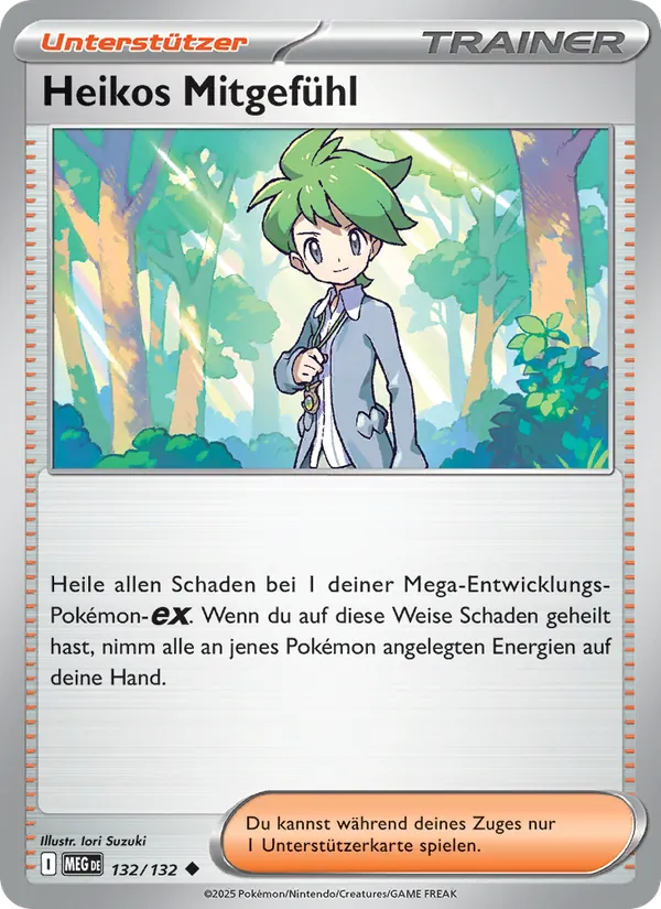 Heikos Mitgefühl, Mega-Entwicklung 132