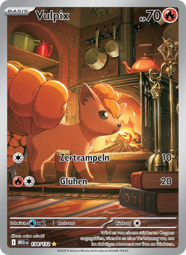 Vulpix, Mega-Entwicklung 138