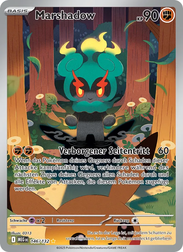 Marshadow, Mega-Entwicklung 146