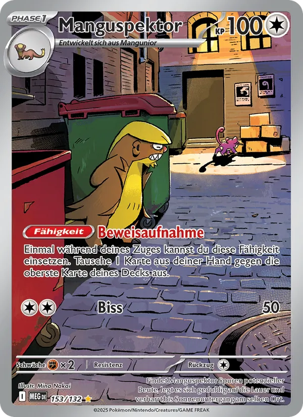 Manguspektor, Mega-Entwicklung 153