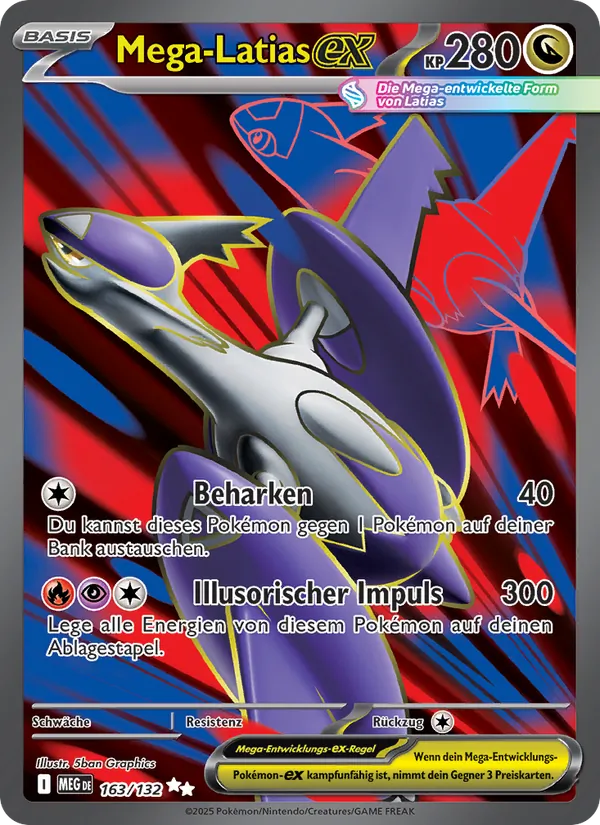 Mega-Latias-ex, Mega-Entwicklung 163