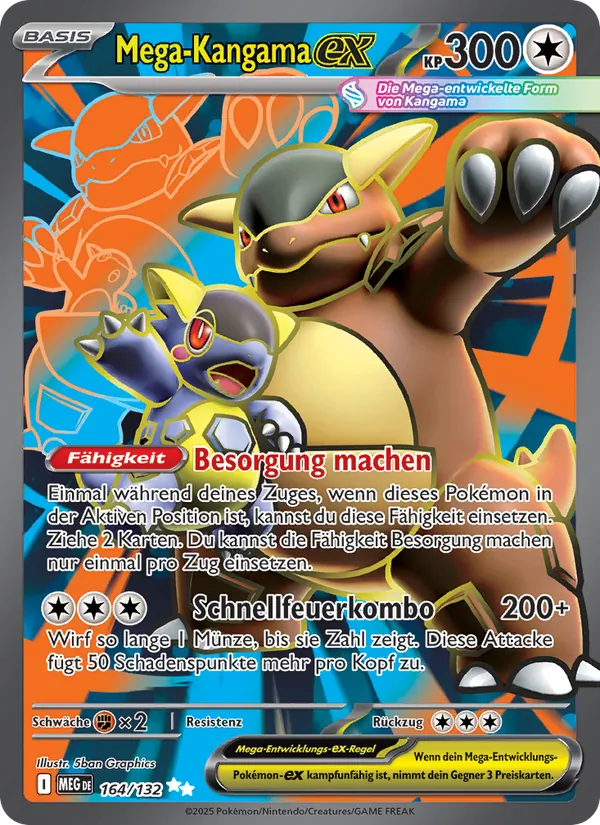 Mega-Kangama-ex, Mega-Entwicklung 164